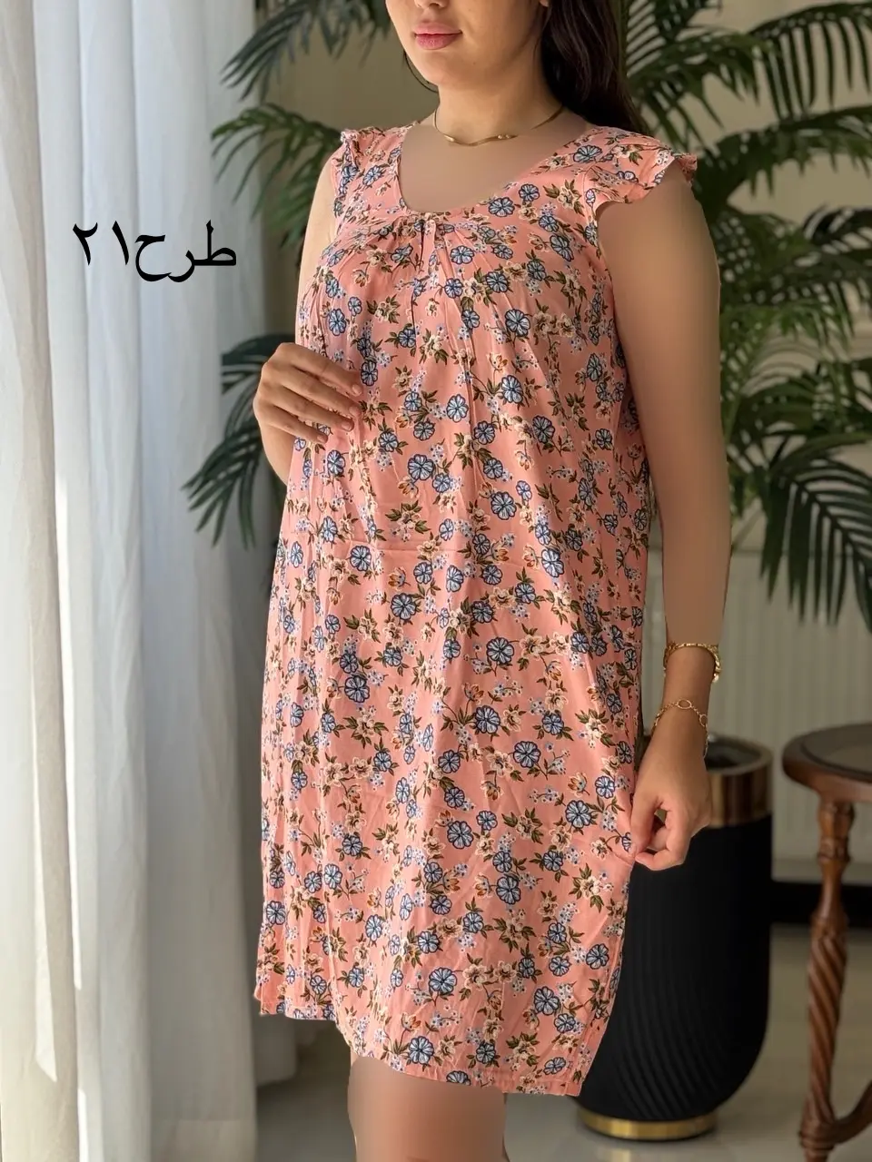 پیراهن سه بعدی ساتین کد2048