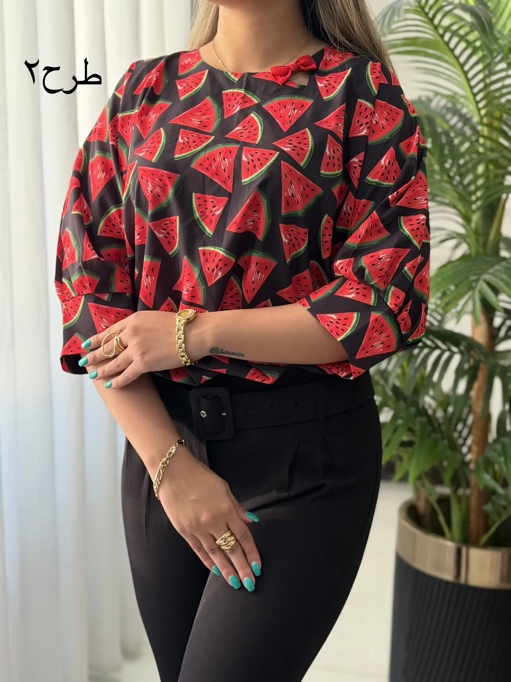 شومیز یلدایی پاپیونی کد2372