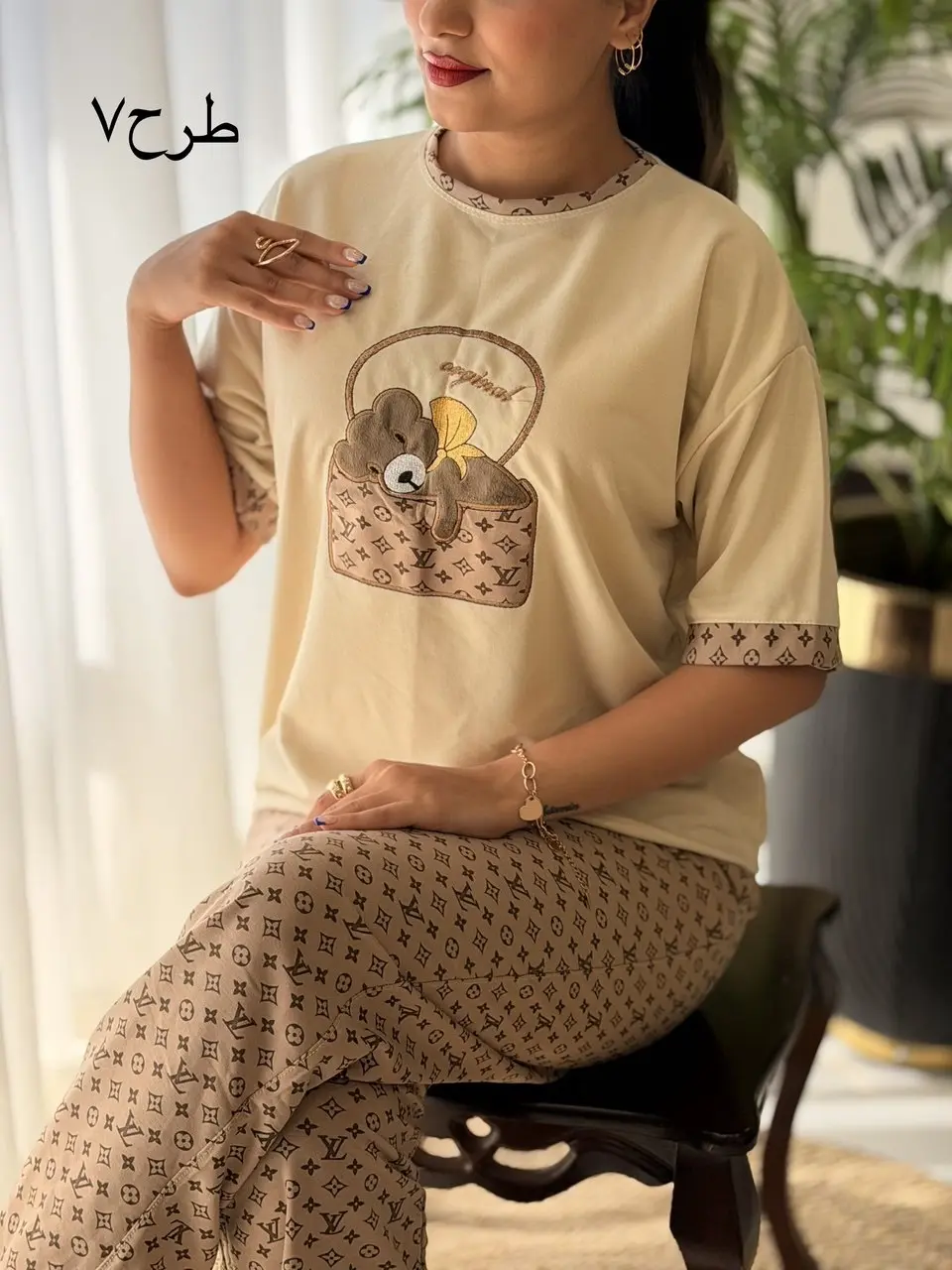 ست تیشرت شلوار گوچی کد2743