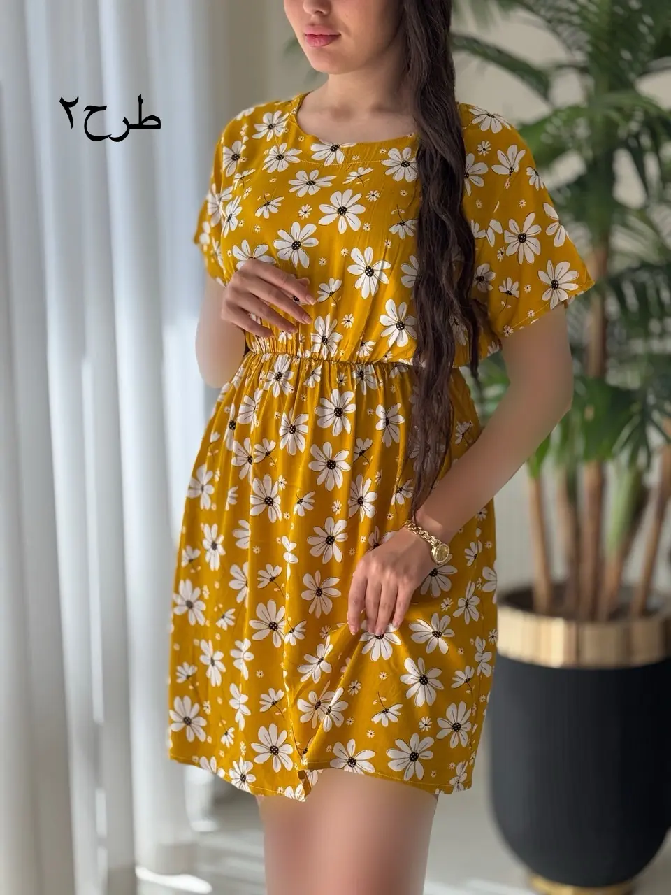 پیراهن کوتاه عروسکی کد1972
