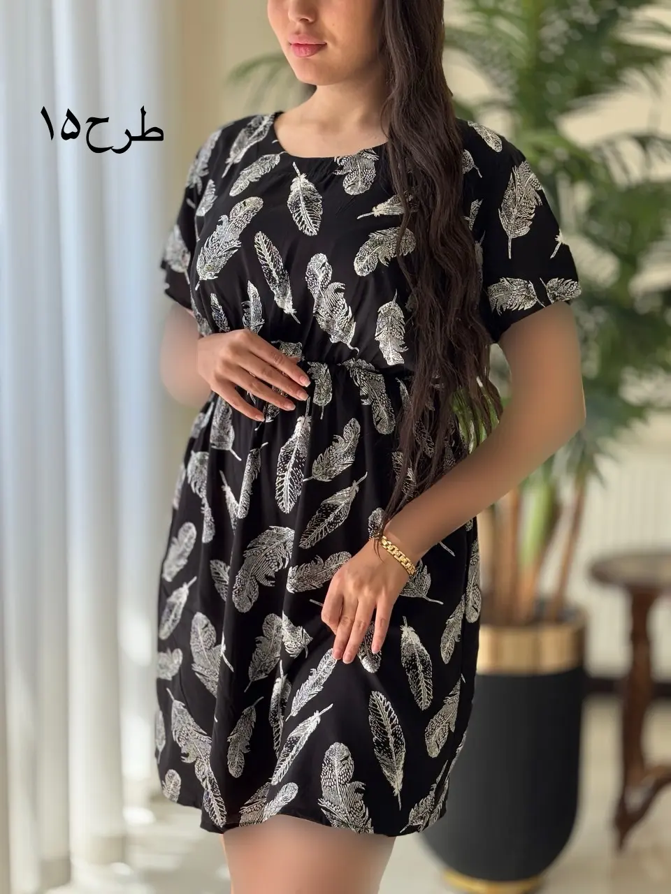 پیراهن کوتاه عروسکی کد1972