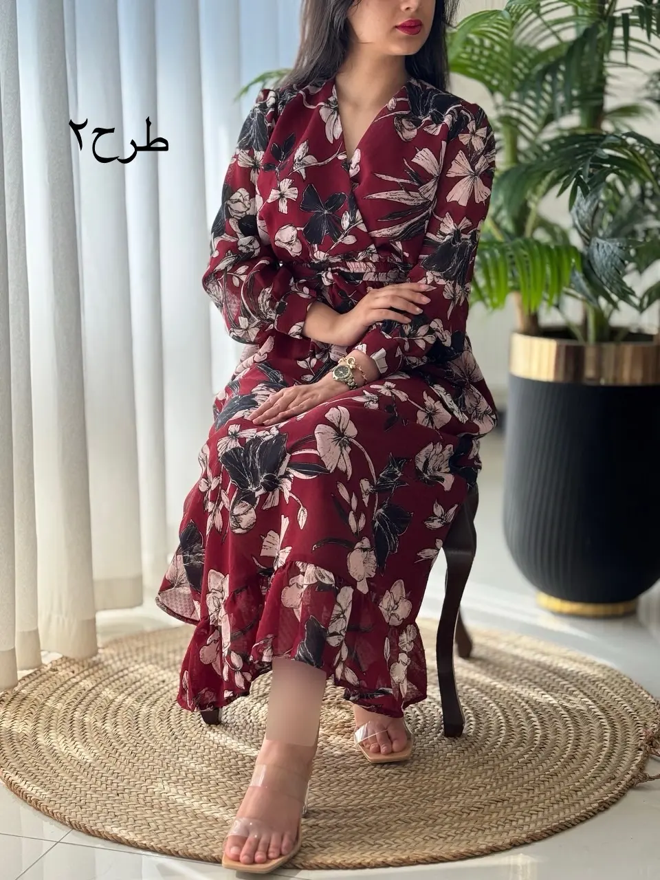 پیراهن چپ و راستی کد2131
