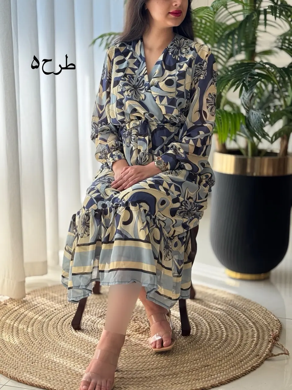 پیراهن چپ و راستی کد2131