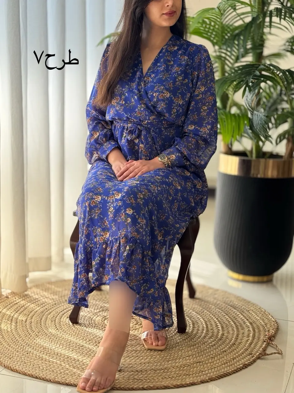 پیراهن چپ و راستی کد2131
