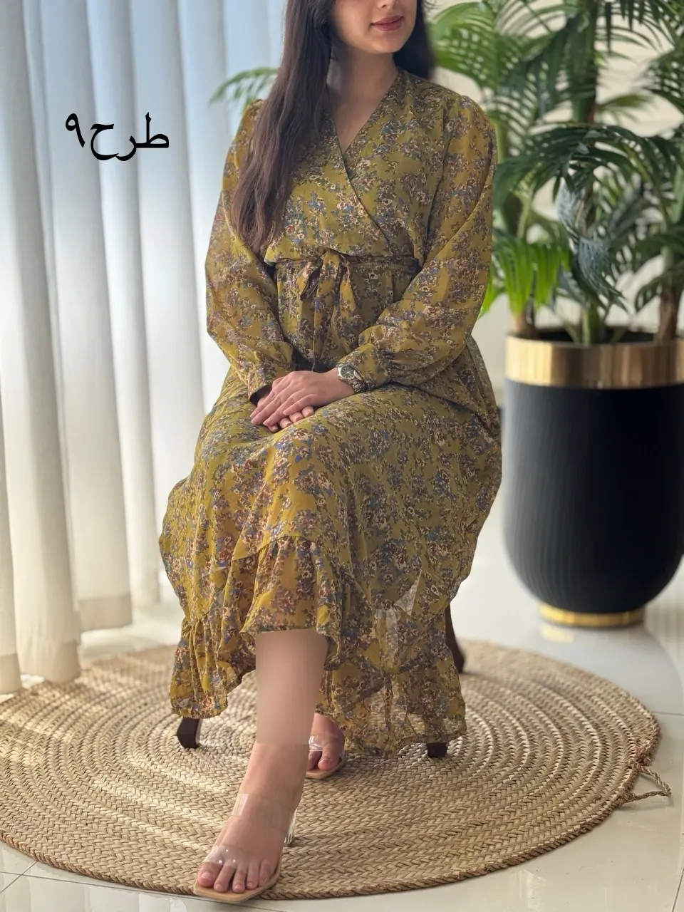 پیراهن چپ و راستی کد2131