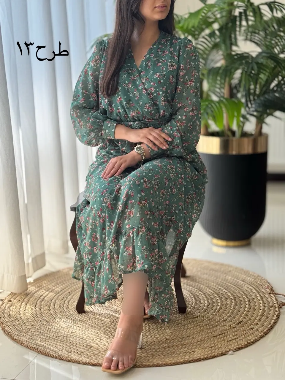 پیراهن چپ و راستی کد2131