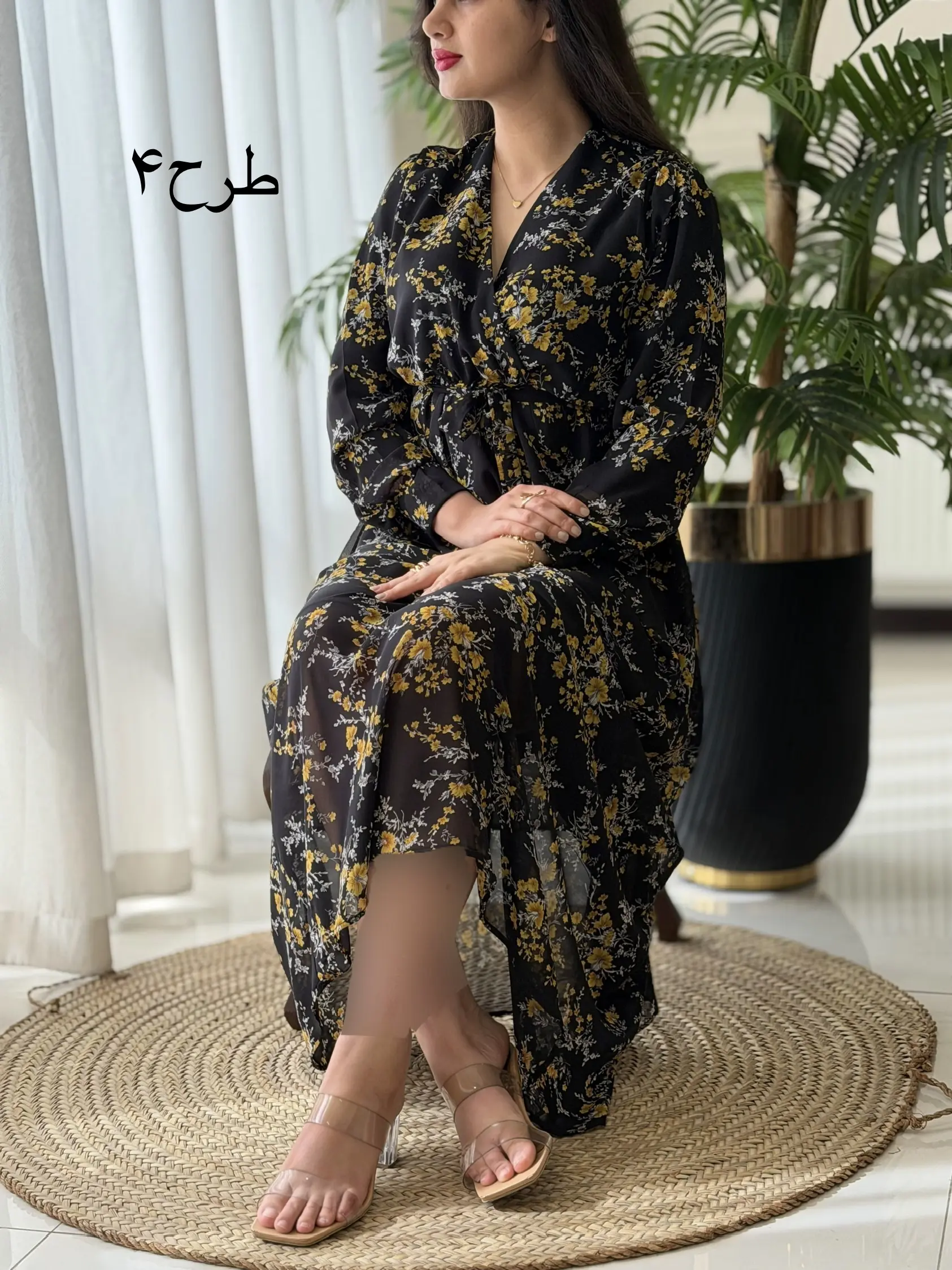 پیراهن چپ وراستی کد2443