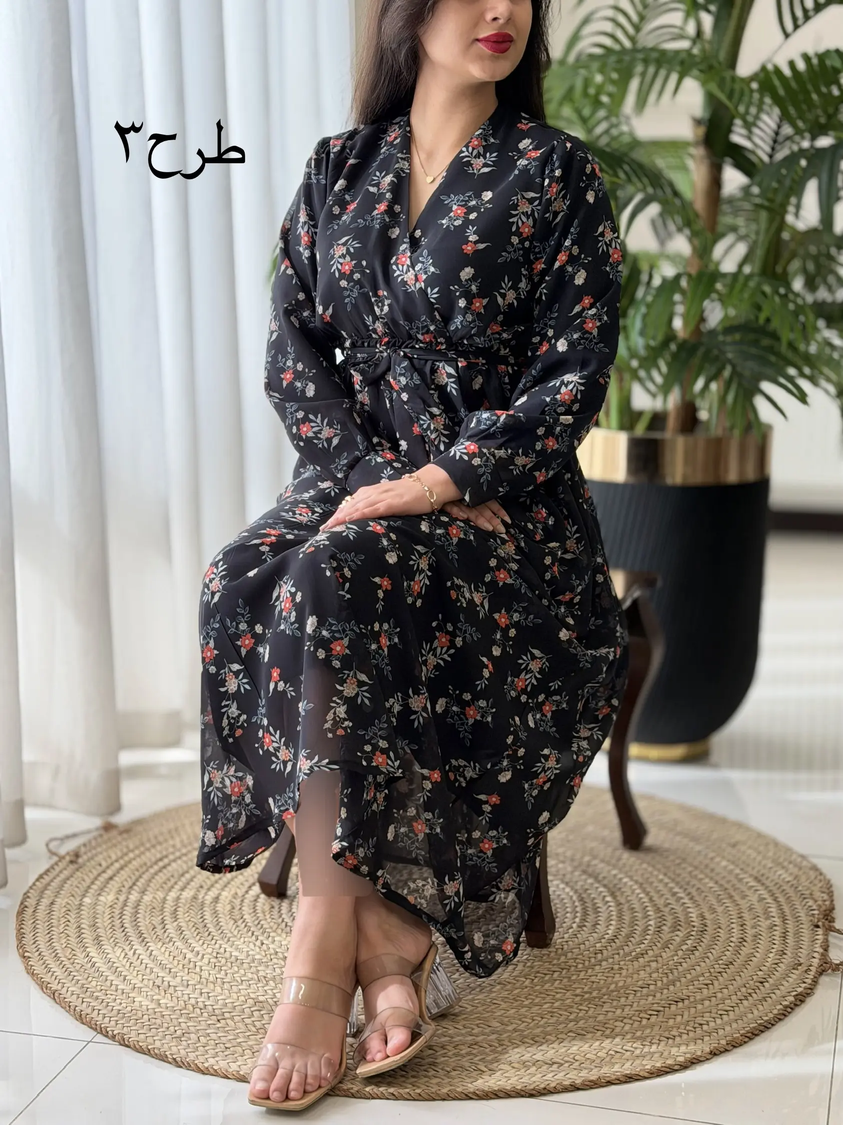 پیراهن چپ وراستی کد2443