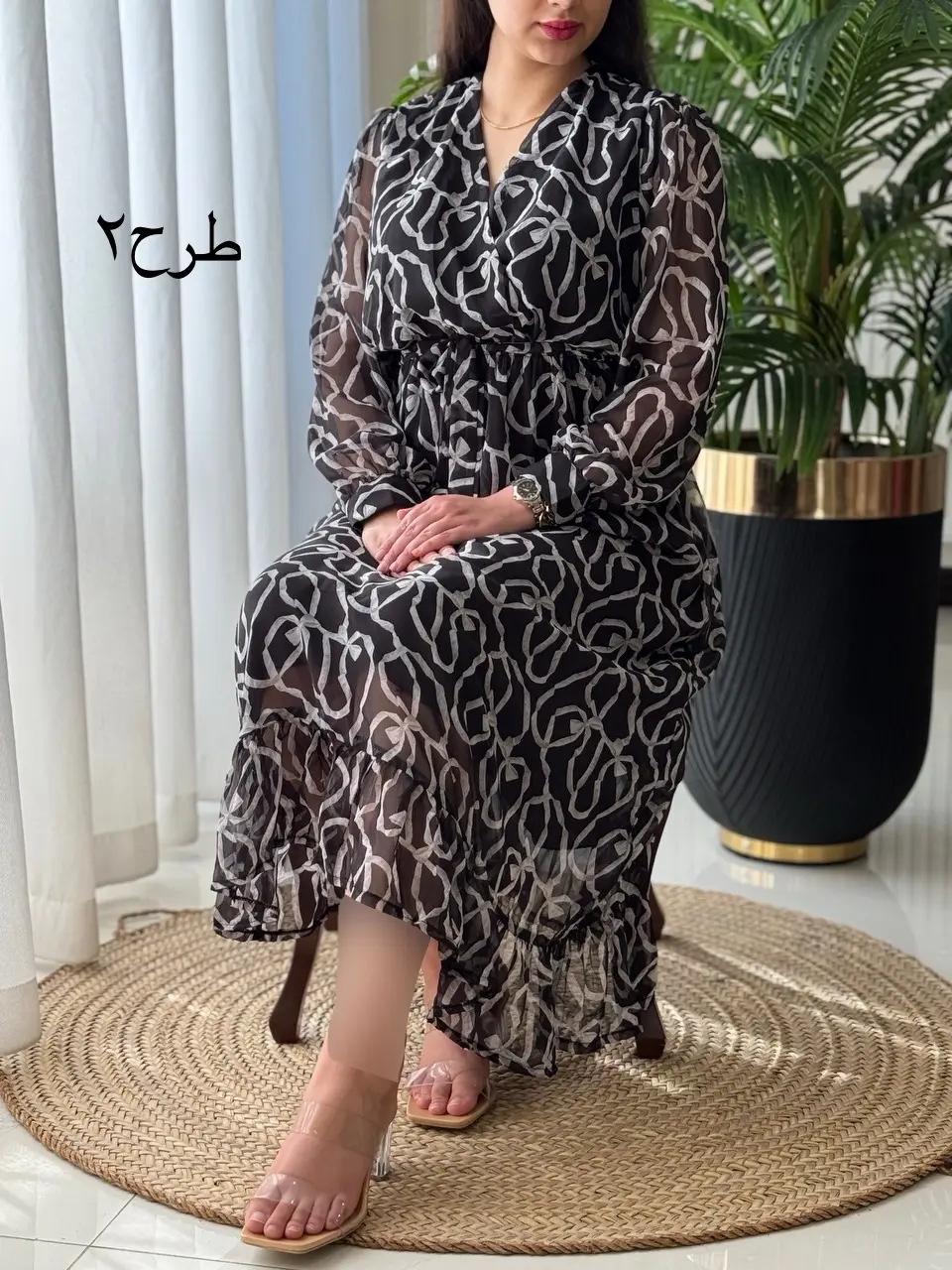 پیراهن چپ و راستی کد2144