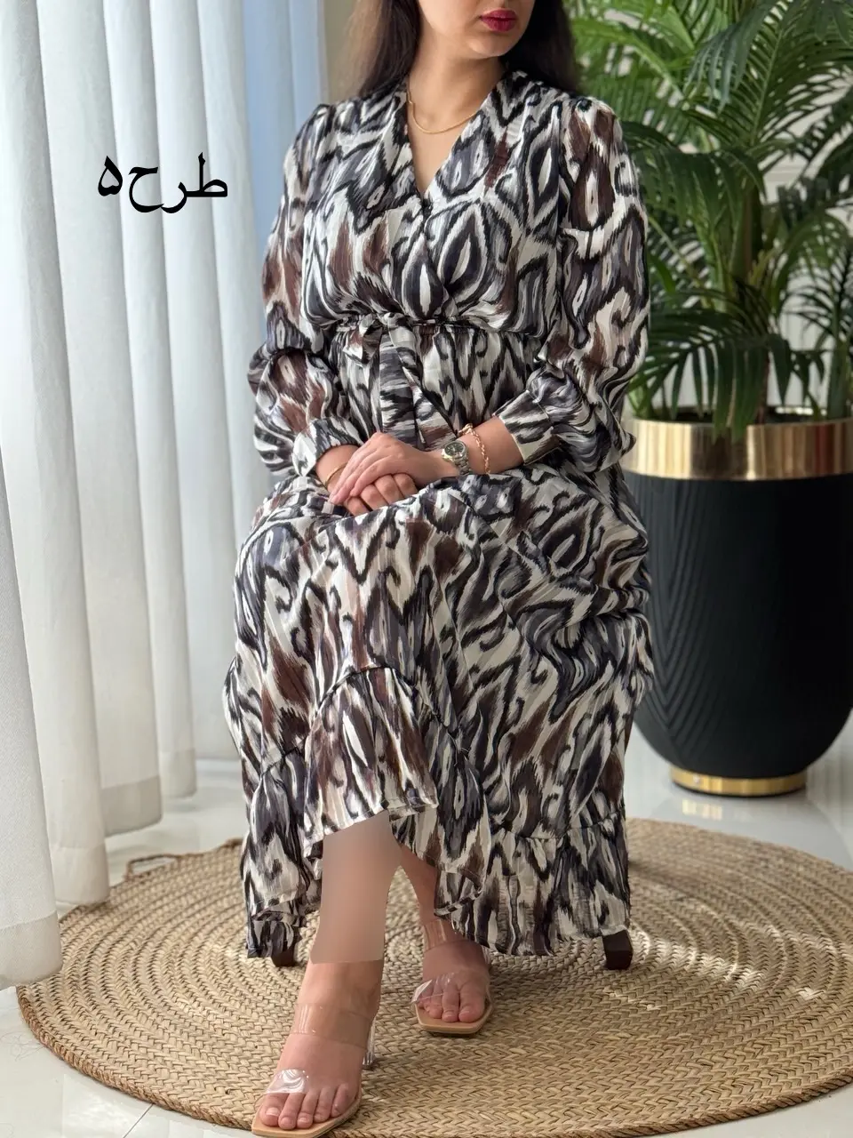 پیراهن چپ و راستی کد2144