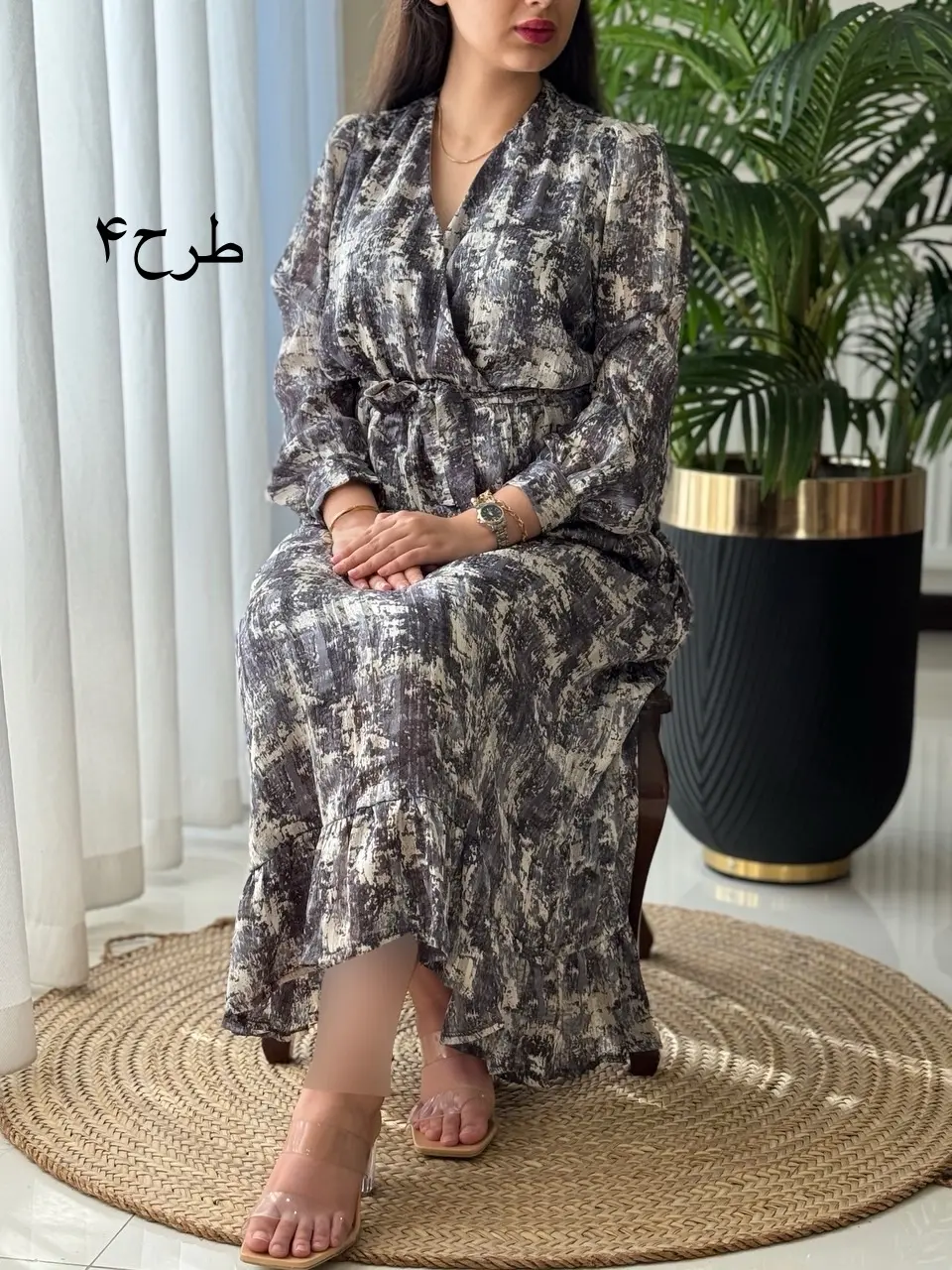پیراهن چپ و راستی کد2144