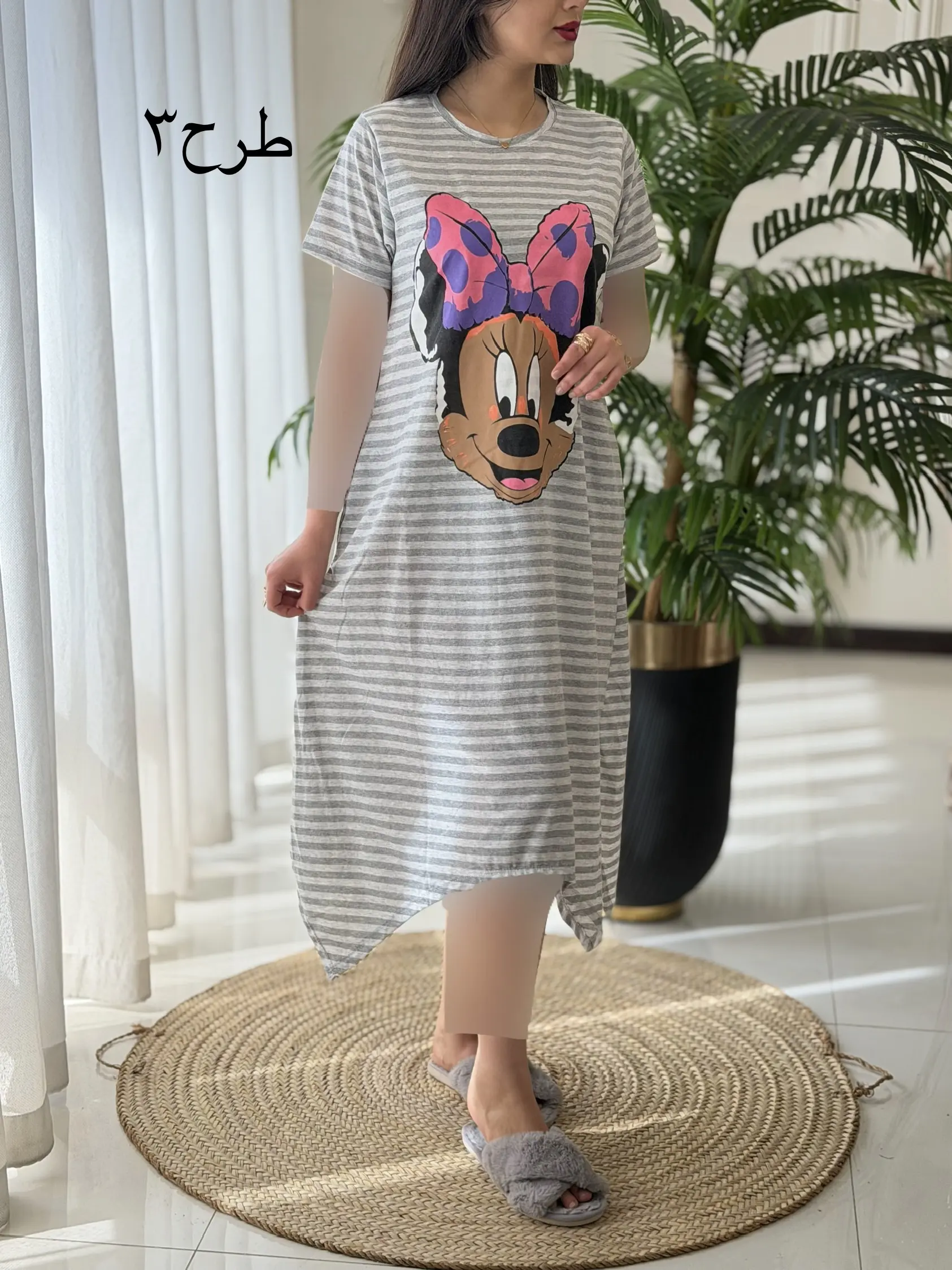 پیراهن راه راه کد2441