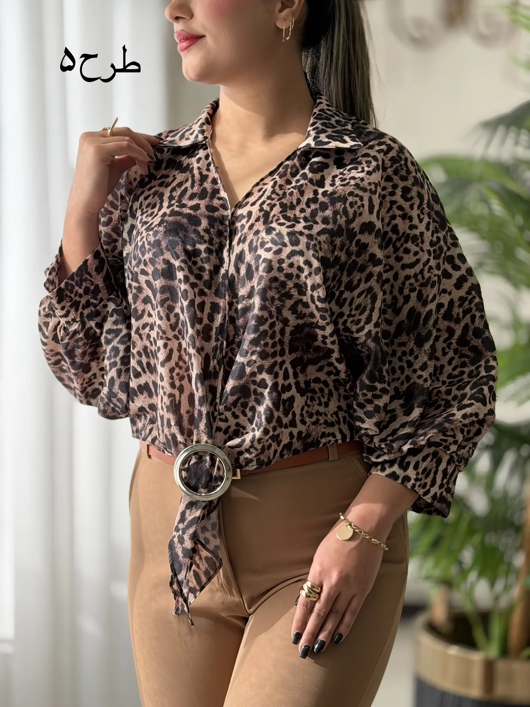 شومیز حلقه ای کد2352