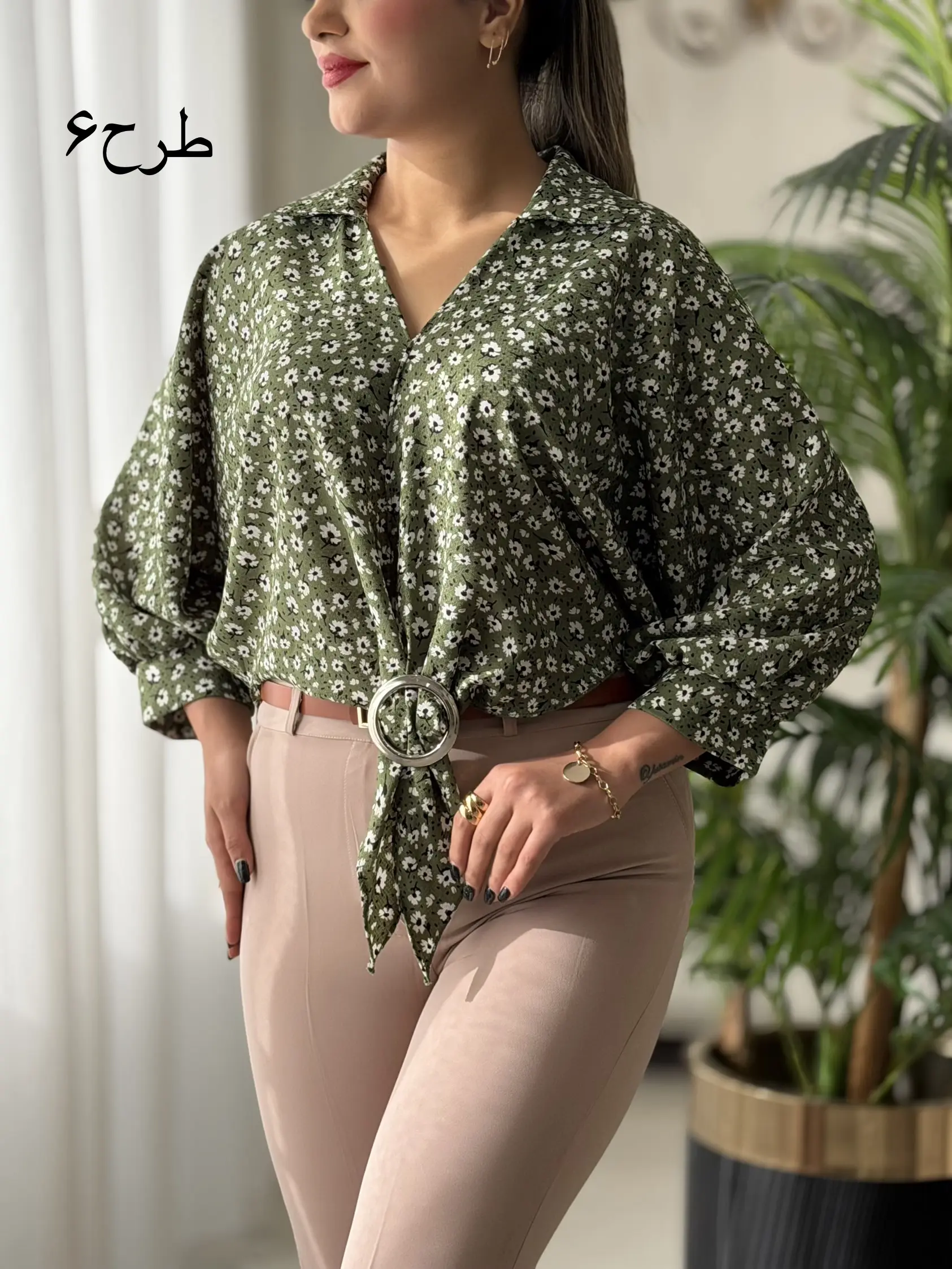 شومیز حلقه ای کد2352