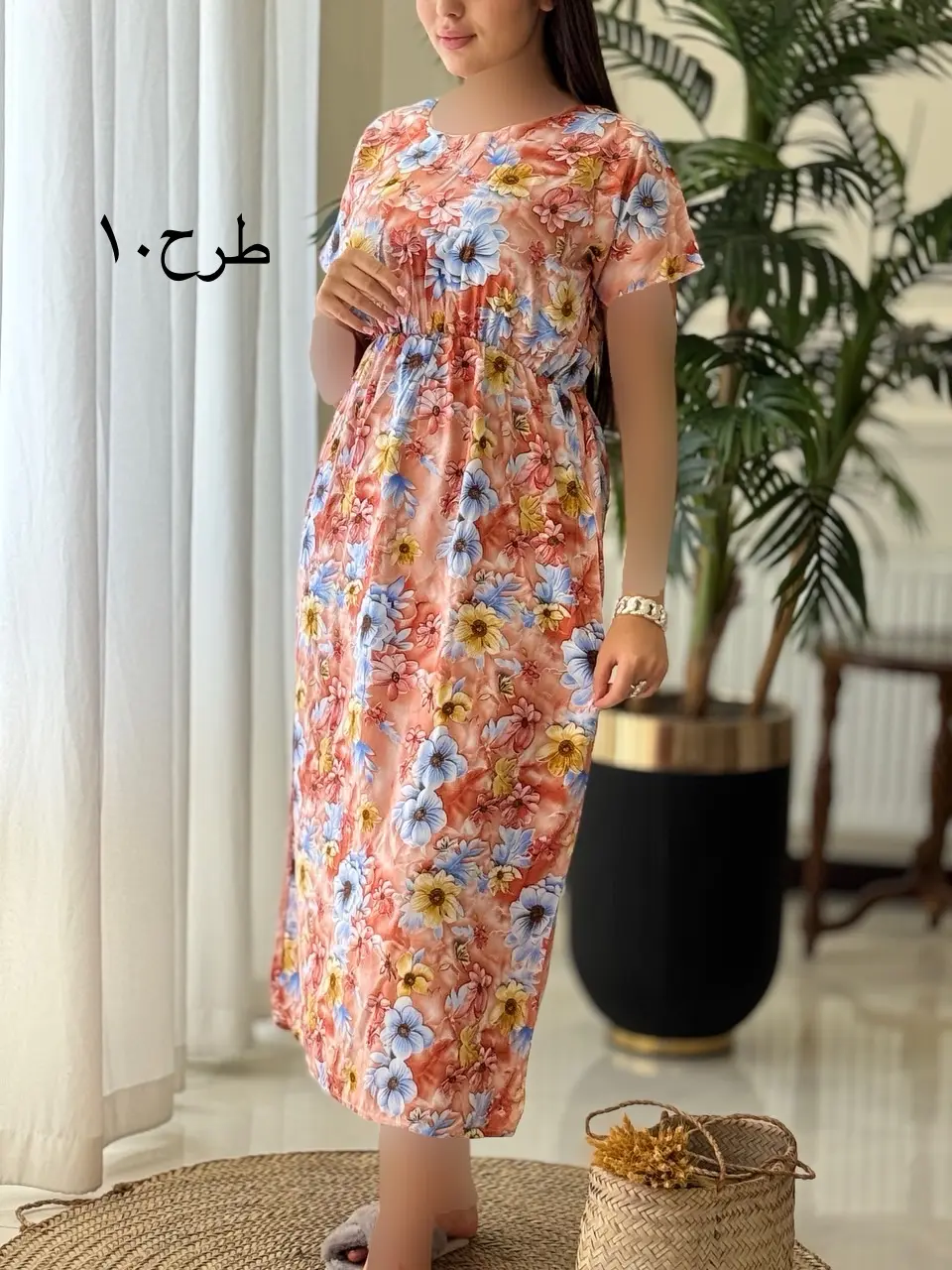 پیراهن سه بعدی شفق کد2080