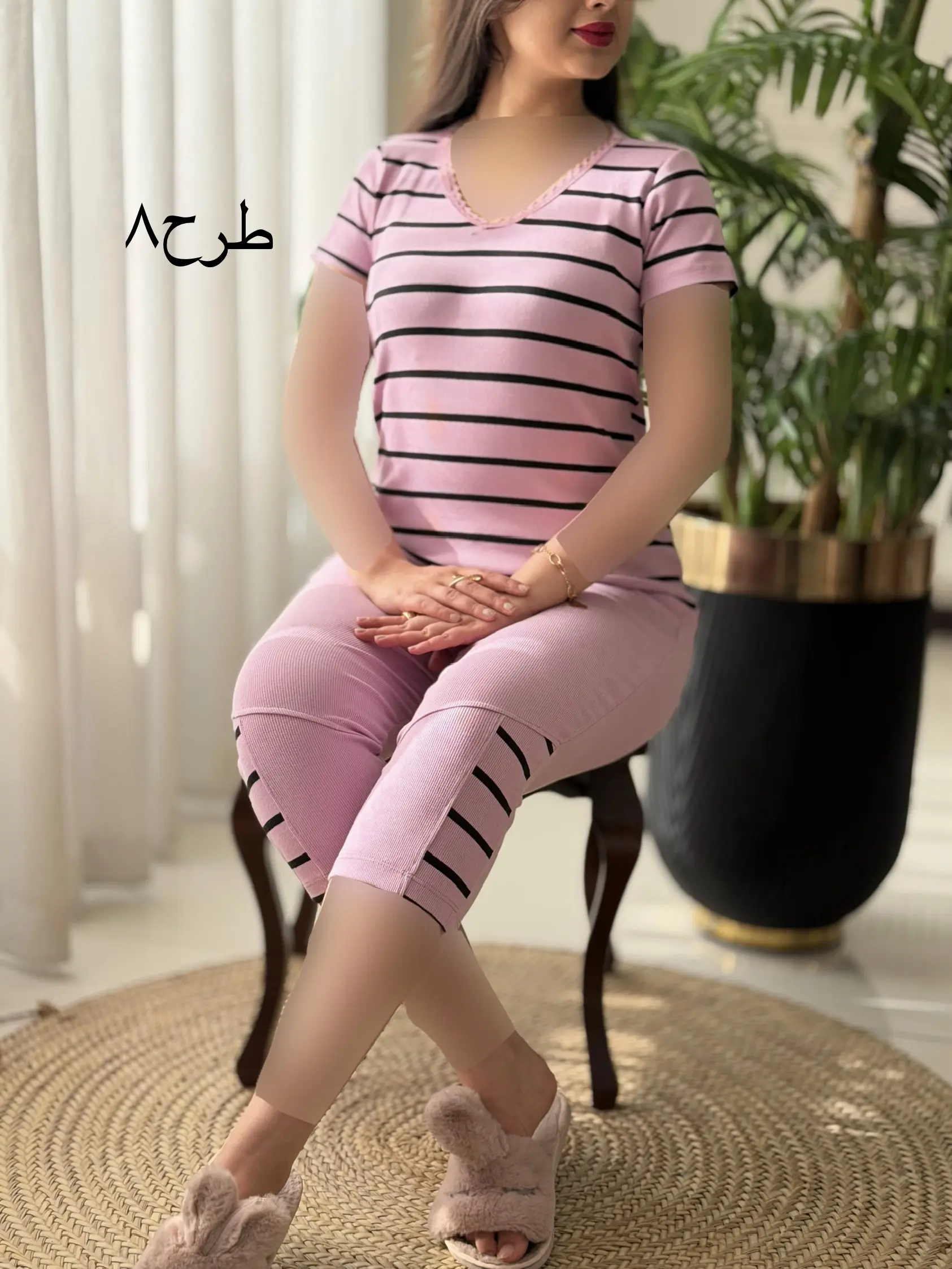 ست راه راه کد2488