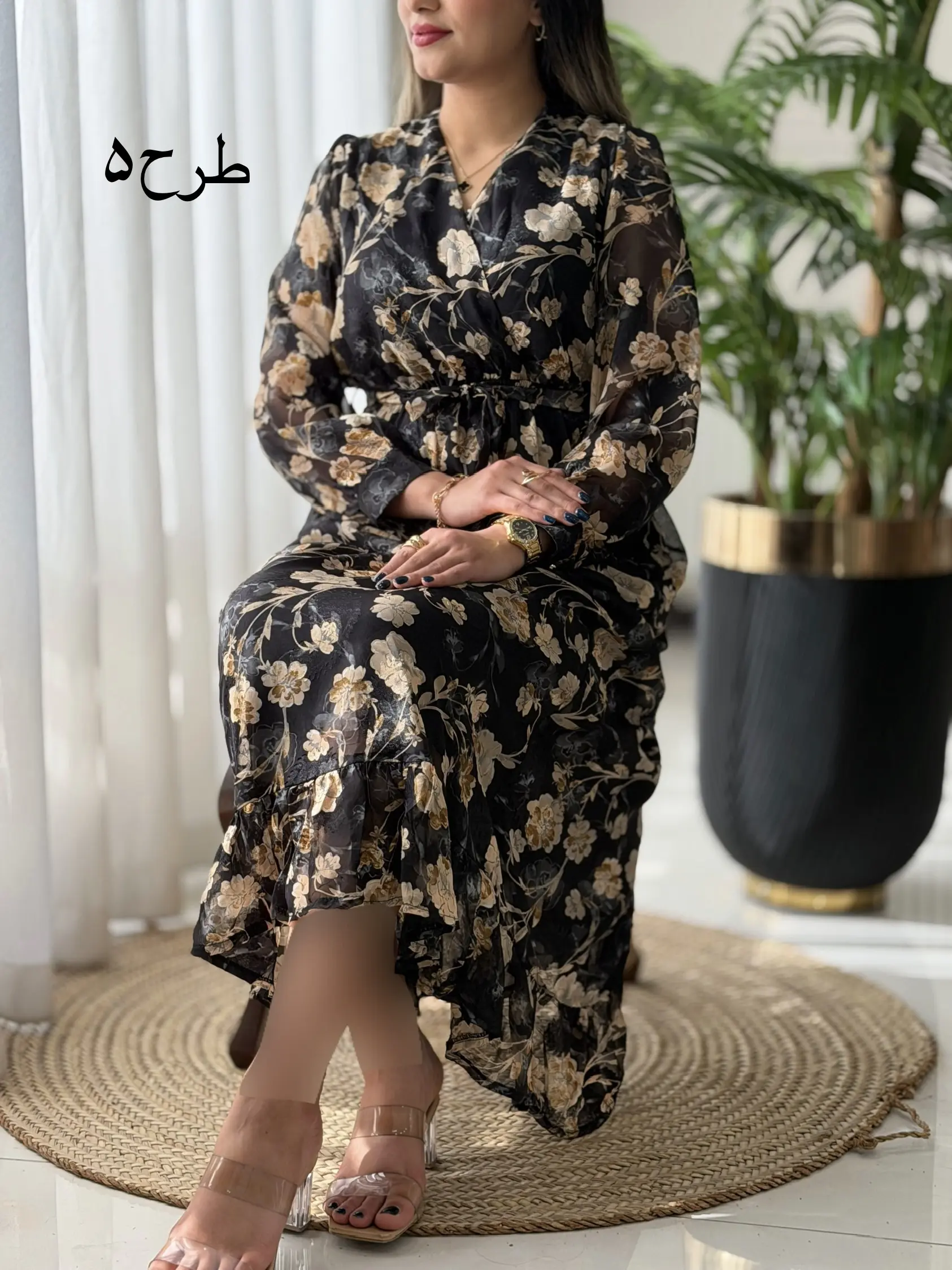 پیراهن چپ و راستی کد2491