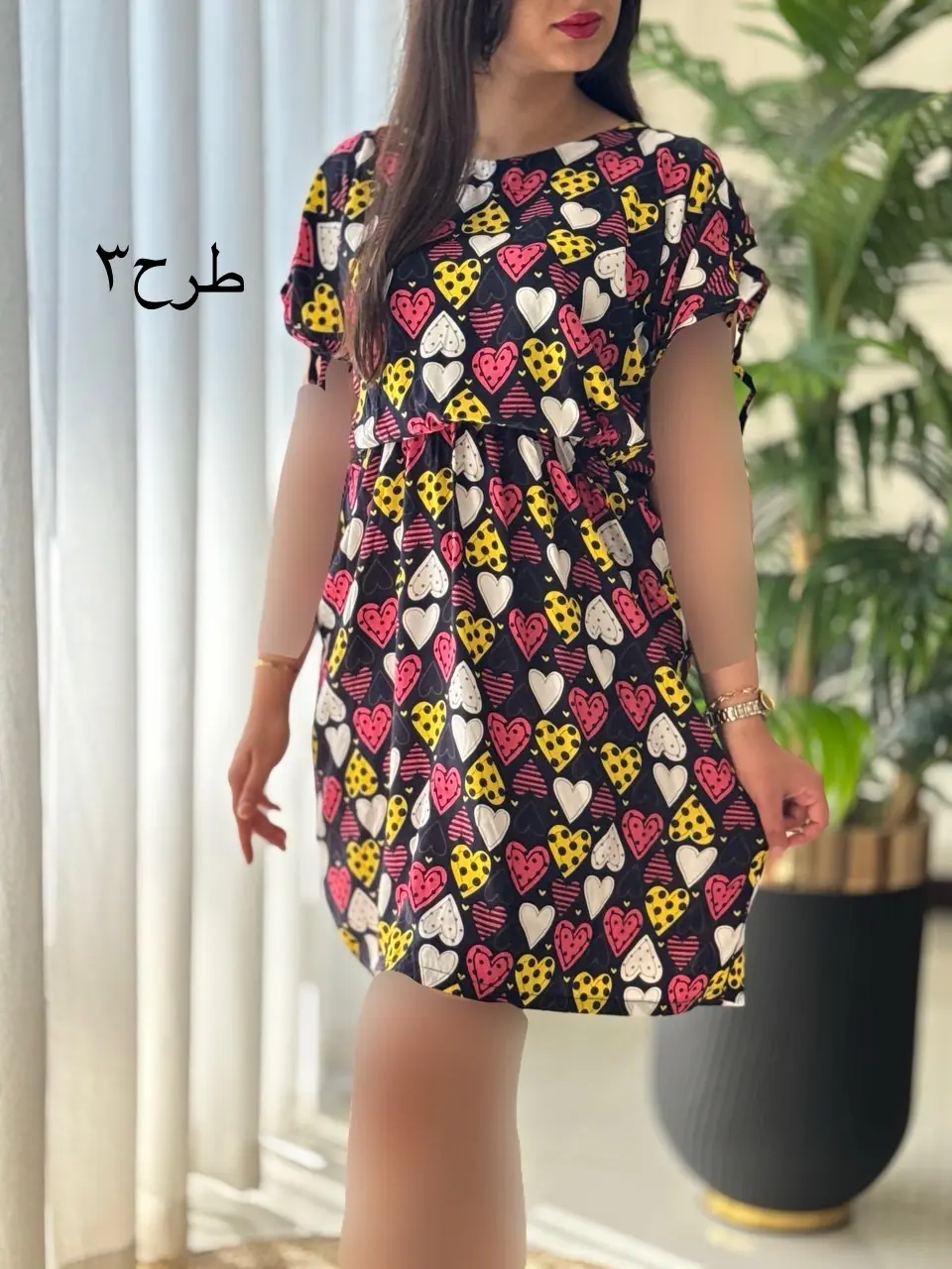 پیراهن رز کد2142