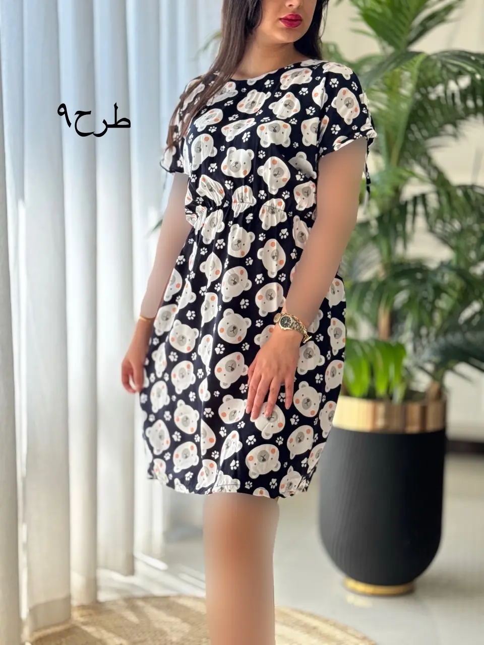 پیراهن رز کد2142