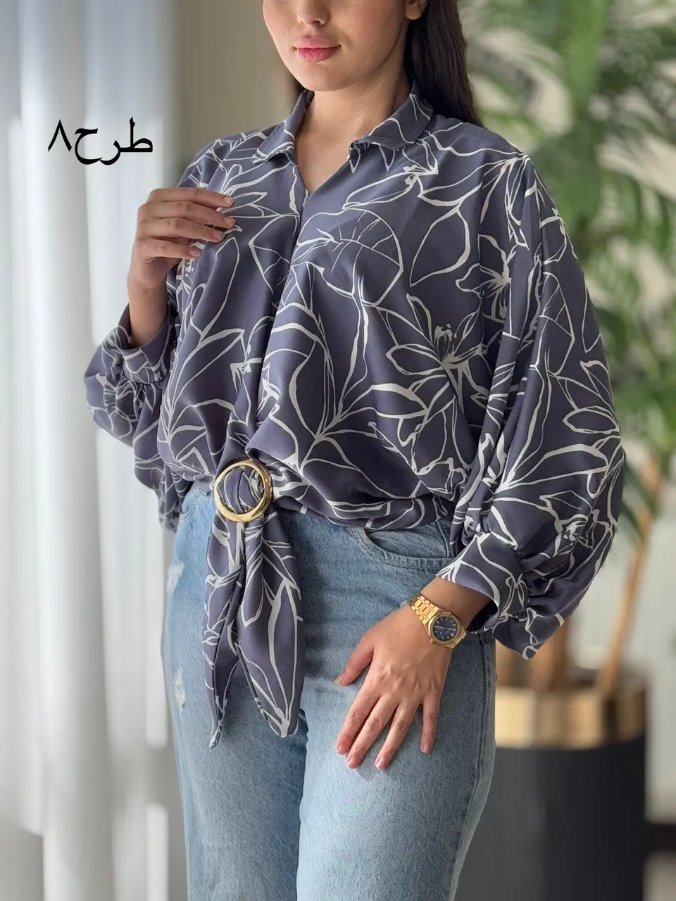شومیز حلقه ای کد2139