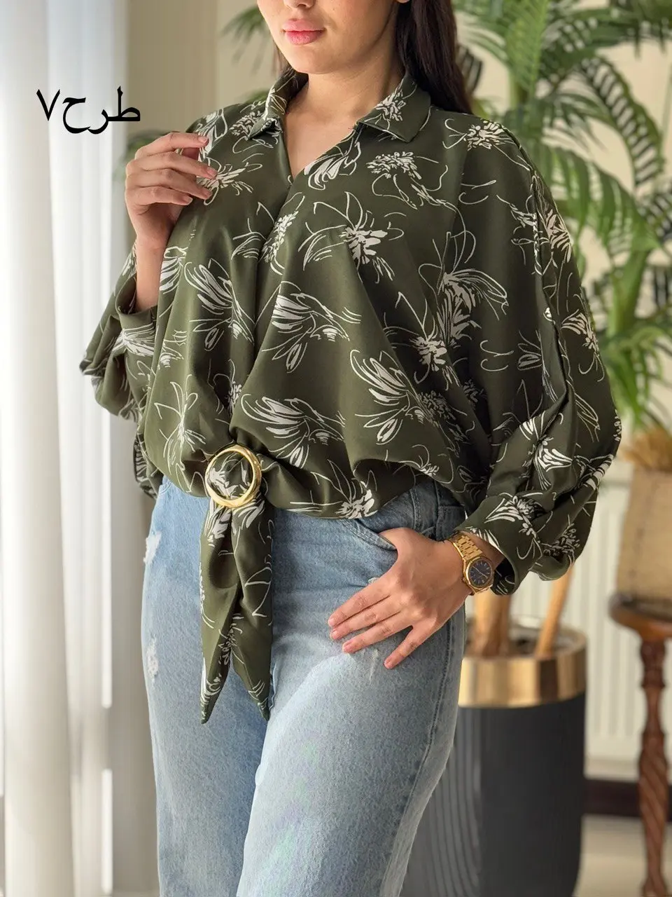 شومیز حلقه ای کد2139
