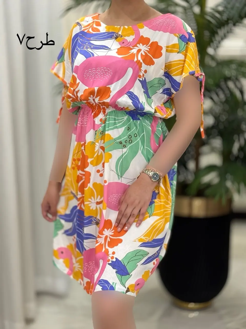 پیراهن رز کد2094
