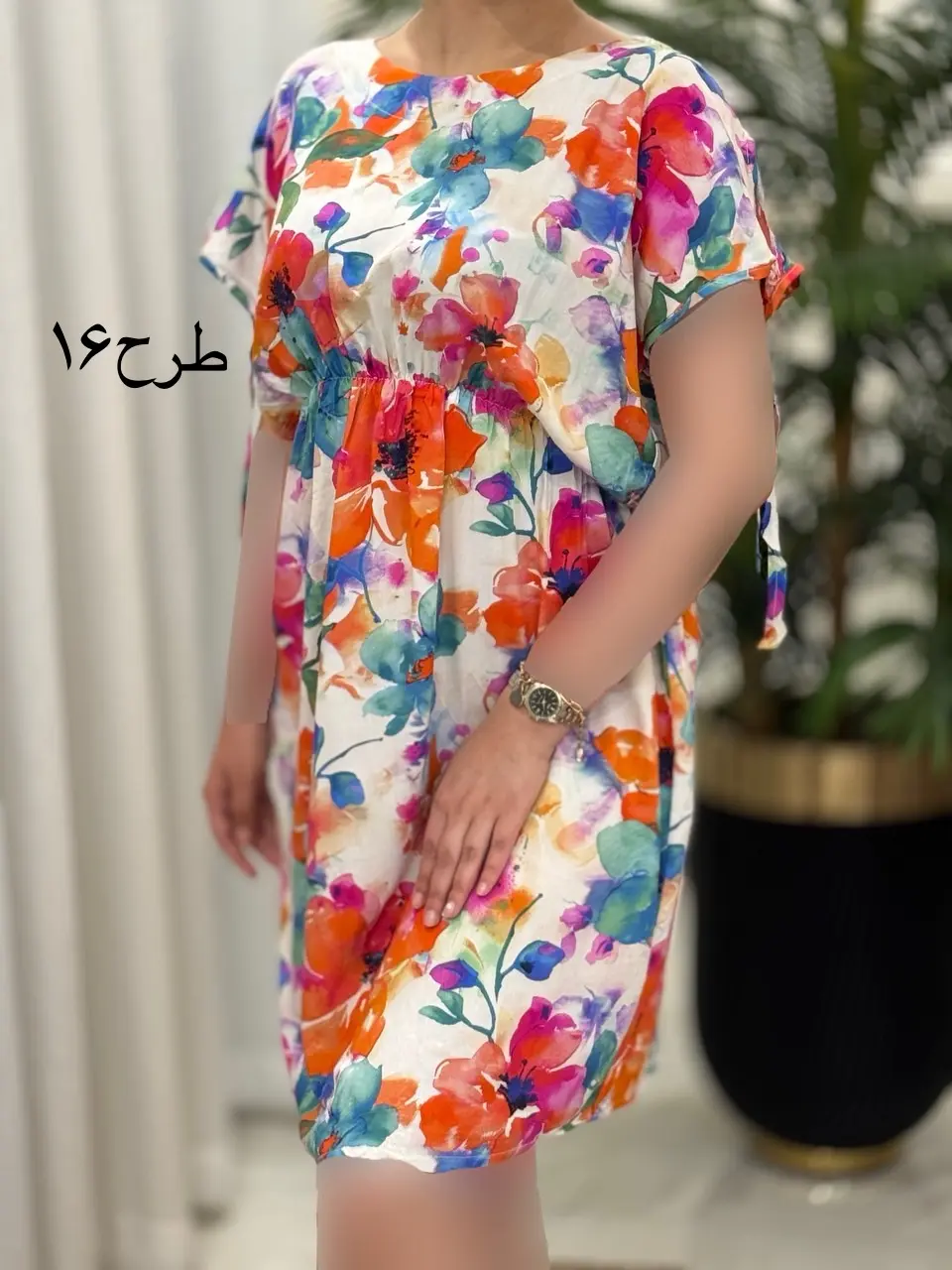 پیراهن رز کد2094
