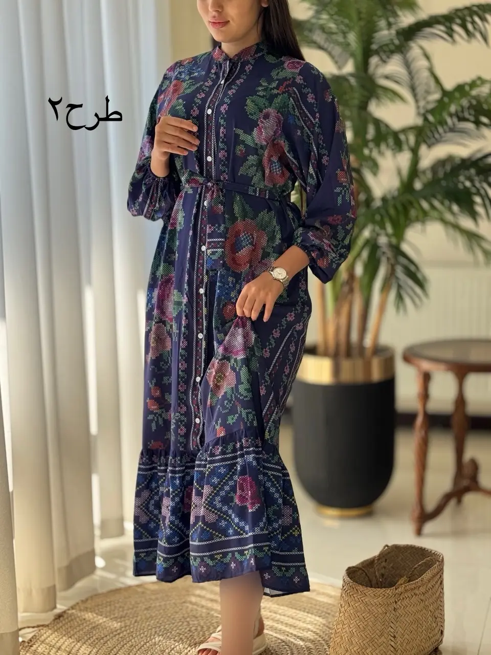 پیراهن شماره دوزی کد2019