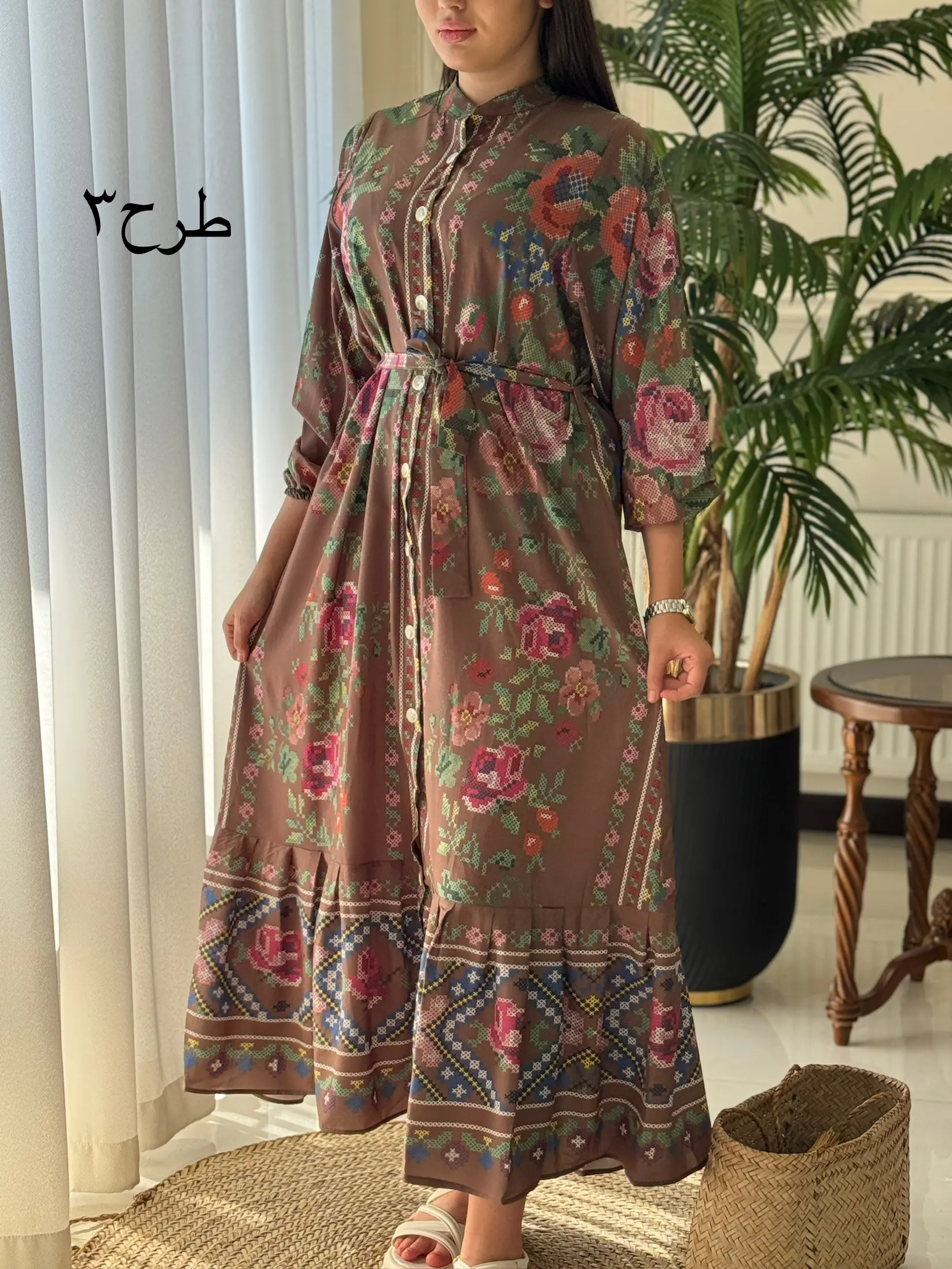 پیراهن شماره دوزی کد2019