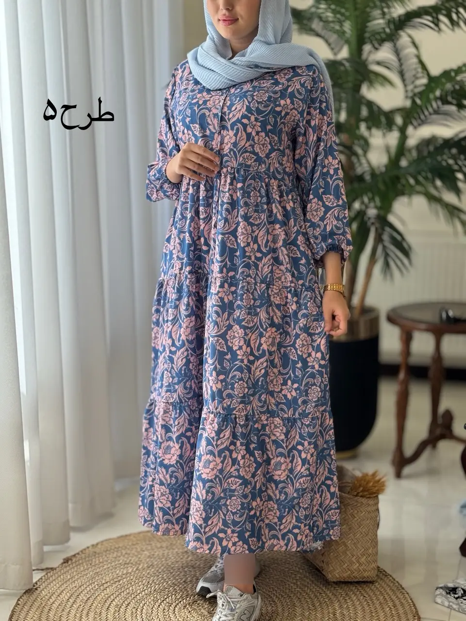 پیراهن فلور کد2008