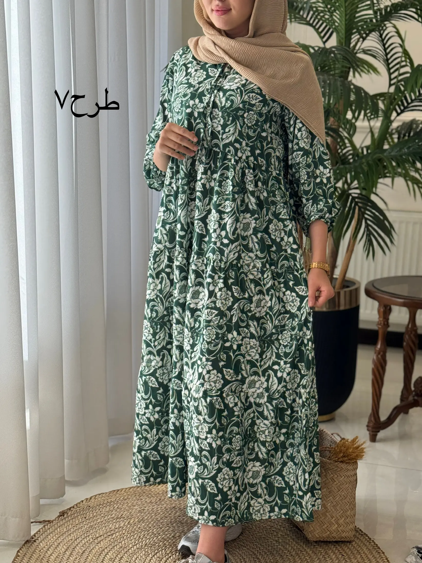 پیراهن فلور کد2008
