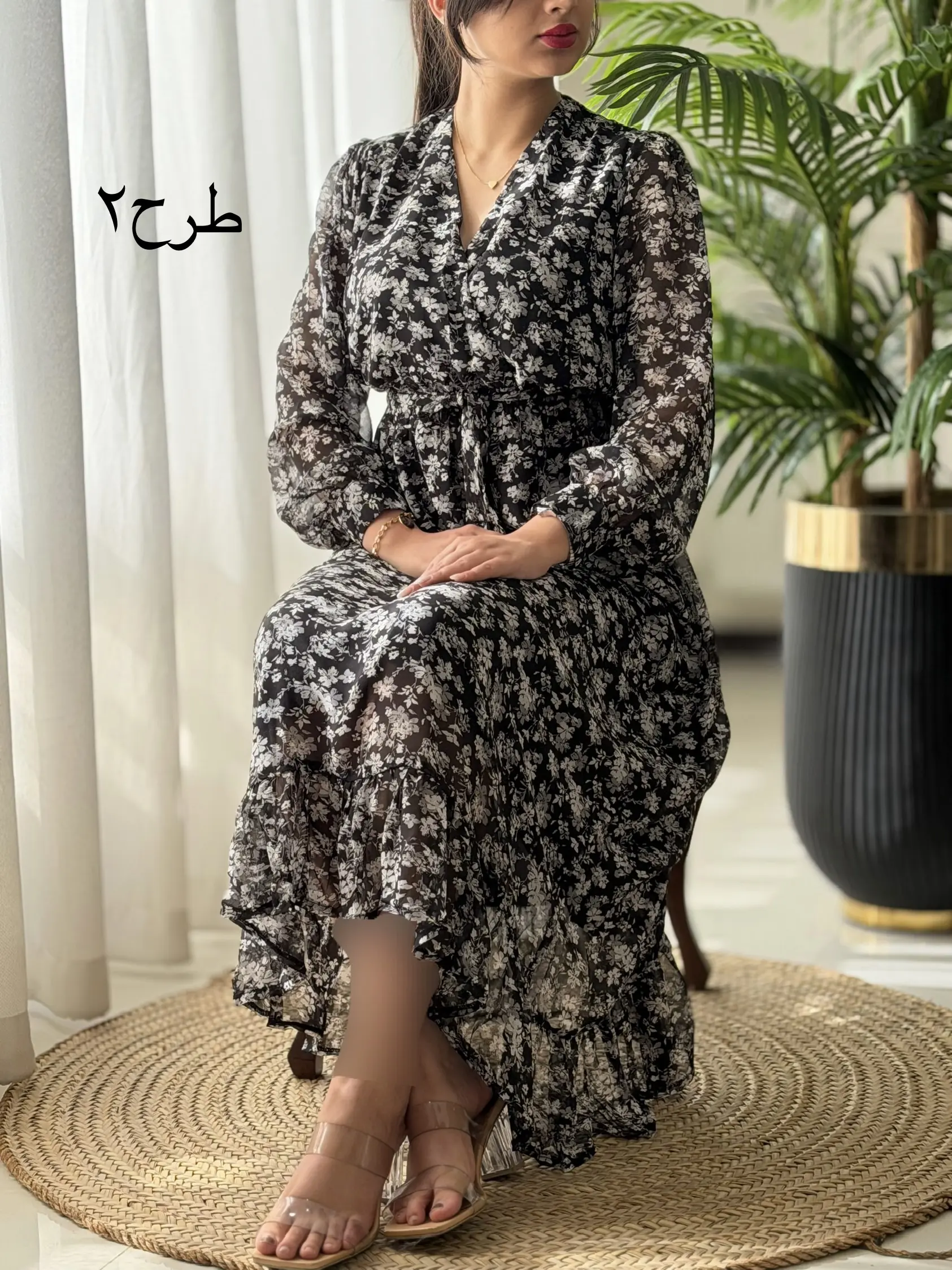 پیراهن چپ و راستی کد2272