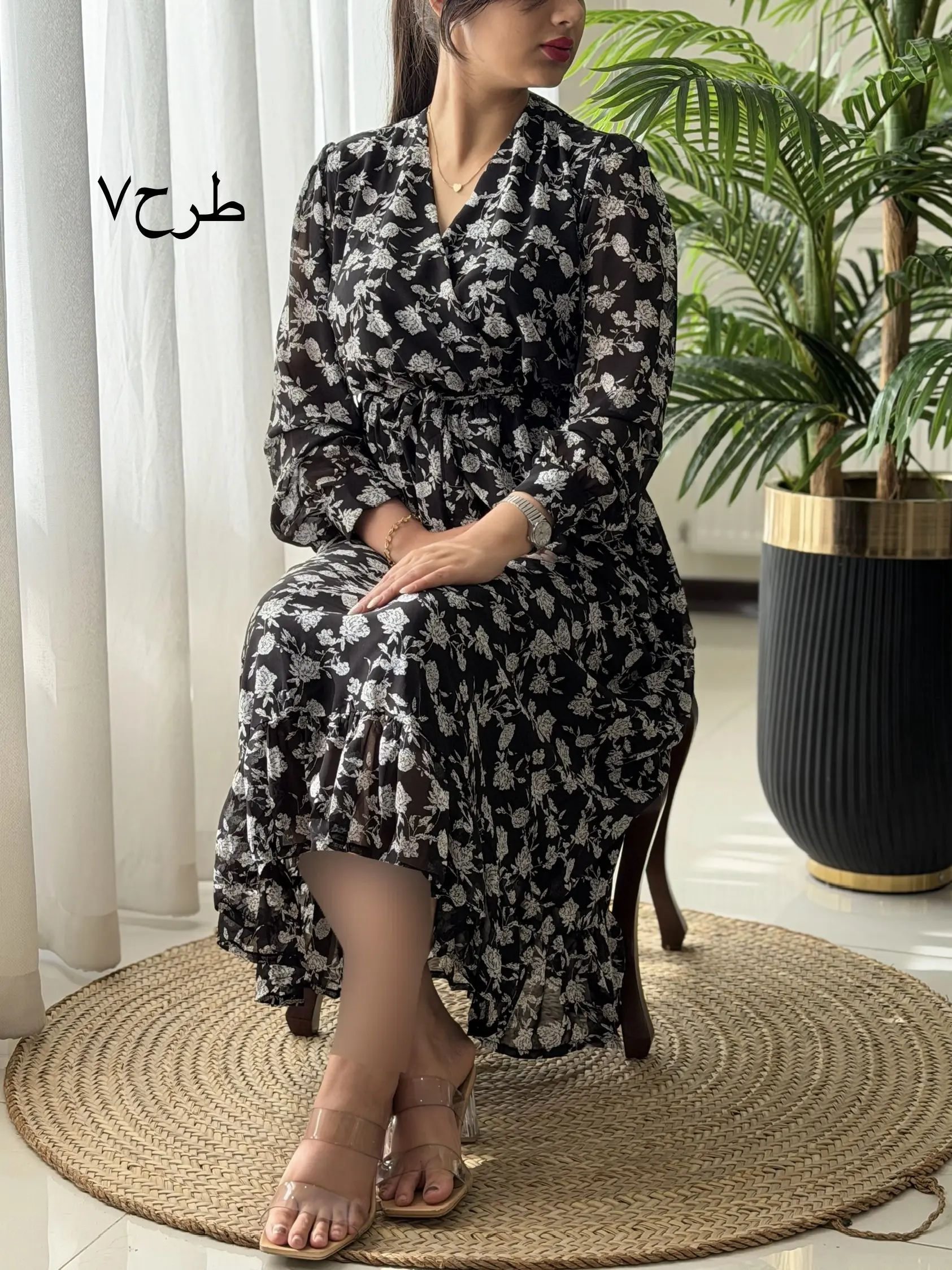 پیراهن چپ و راستی کد2272