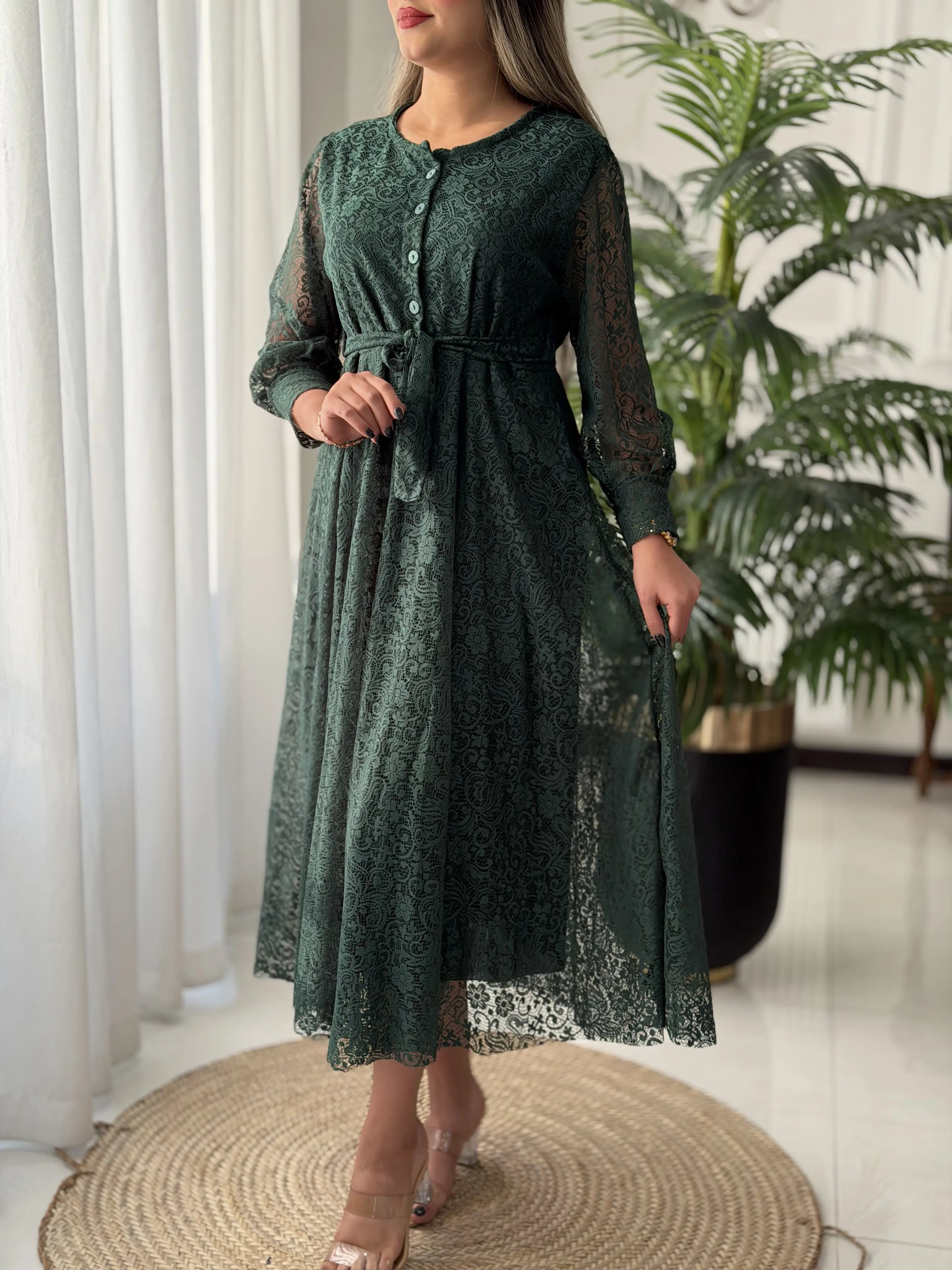 پیراهن دانتل کد2327