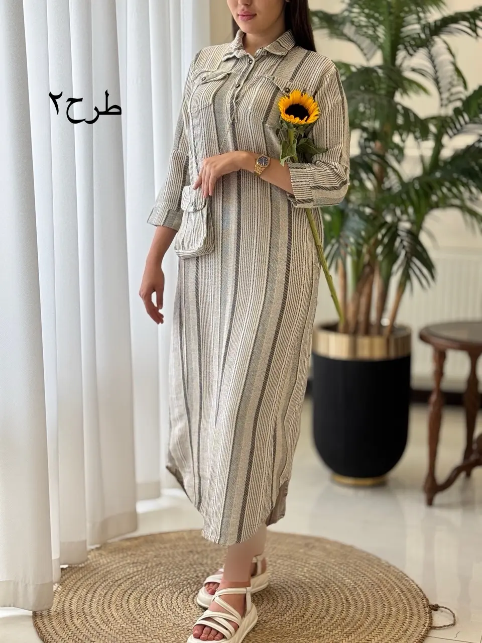 پیراهن کفتان کد2000