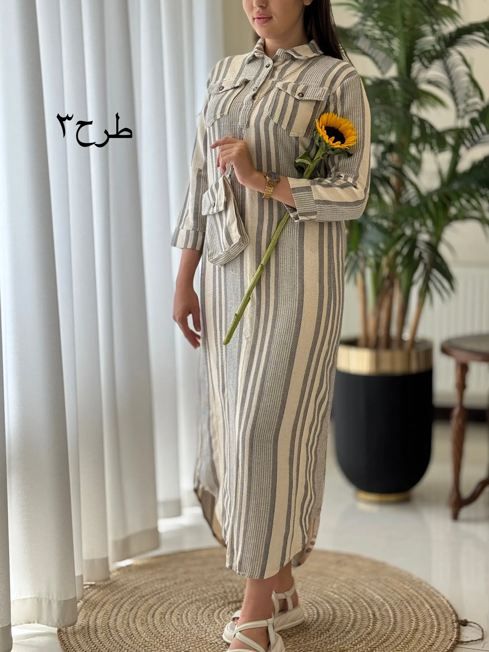 پیراهن کفتان کد2000