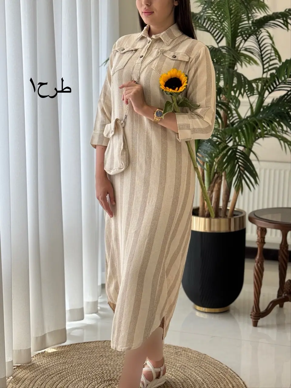 پیراهن کفتان کد2000