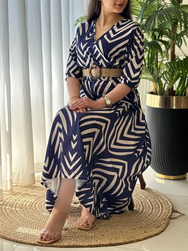 پیراهن شیک نخی