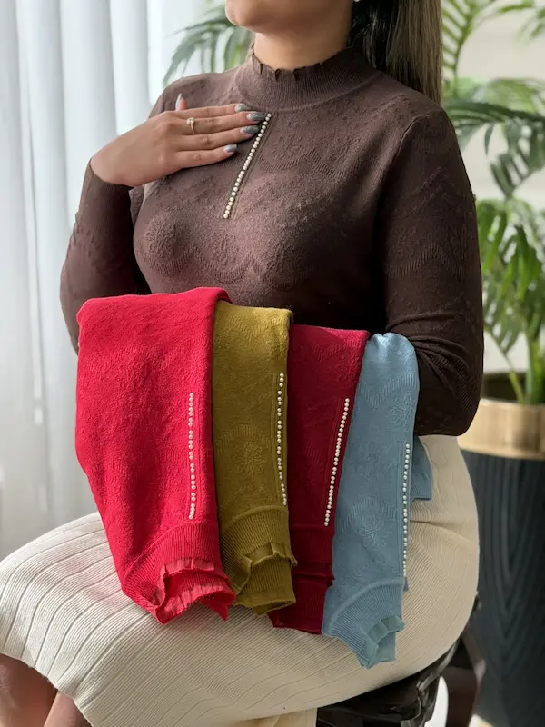 نحوه ی نگهداری لباس بافت زنانه